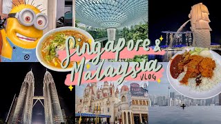 Holiday Vlog  Jalan Jalan ke Singapore amp Malaysia🇸🇬🇲🇾 [upl. by Ggerk]