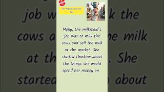 The Milkmaid and Her Pail  moral stories  story shorts story englishstory youtube learning [upl. by Antonia]