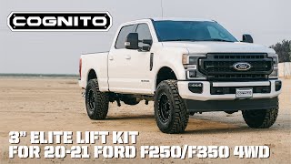 3 Inch Elite Lift Kit For 2021 Ford F250F350 4WD [upl. by Airemaj17]