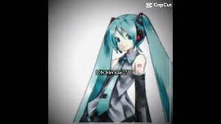 Vocaloids will never understand us💅 vocaloid miku teto letmeoutofthebasement [upl. by Ahtaga]