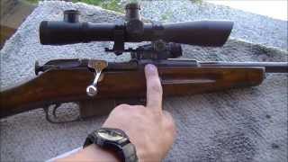 Mosin Nagant Sporter with JMeck scope mount and ATI bolt handle [upl. by Egiaf]