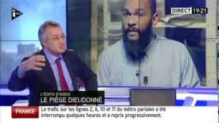 1  Dieudonné attaqué sur iTélé par Claude Askolovitch [upl. by Irrok]