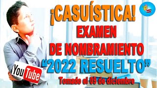 EXAMEN Nombramiento 2022 RESUELTO PRIMARIA [upl. by Kostival127]