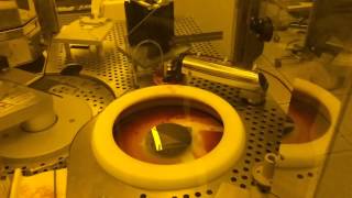 Photoresist Coating  Slow Motion [upl. by Tripp]