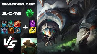 TOP Skarner vs Illaoi  NA Challenger Patch 1410 [upl. by Eniamrehc255]