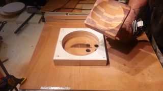 Turning quotSegmented Bowlquot on a Table Saw Part 2 [upl. by Leffen]