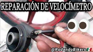 Cómo Reparar Velocímetro de Moto  Mi moto no marca kmh SOLUCIÓN  TALLER DE MOTOS RodandoBikers [upl. by Kcirdnekel]