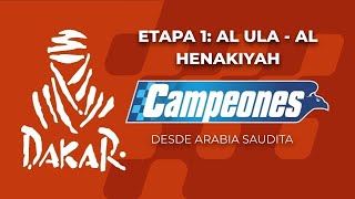 DAKAR 2024  ETAPA 1 DESDE ARABIA SAUDITA  Campeones 060124 [upl. by Ewald]