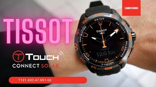 Unboxing Tissot T Touch Connect Solar T1214204705104 [upl. by Acinyt]