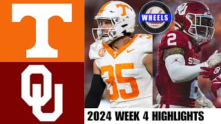 6 Tennessee vs 15 Oklahoma  Full Game Highlights  2024 College Football Highlights [upl. by Weisler]