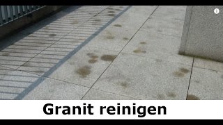 ✅✅✅Granit reinigen Granitfliesen sanieren Granitboden schützen und Granitflächen pflegen in Berlin [upl. by Charleton826]