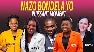 NAZO BONDELA YO PAR MORIJAH SIMIANE ROSNY PS ATHOMS ET DÉBORAH À KINSHASA UN PUISSANT MOMENT [upl. by Ajroj67]