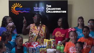 CCBG 241115 Christiansted Thanksgiving Donation to The Collective Collaboration [upl. by Halonna780]