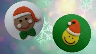 Galletas de Navidad Decoradas con Caritas Felices│Club de Reposteria [upl. by Hannahsohs]