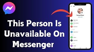 How To Fix This Person Is Unavailable On Messenger [upl. by Messab255]