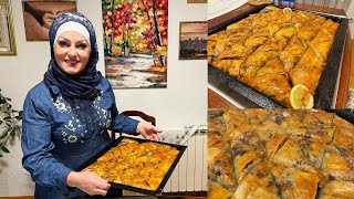 Baklava na Sabihin način  Sabihina sofra  čokoladna baklava [upl. by Cleasta]