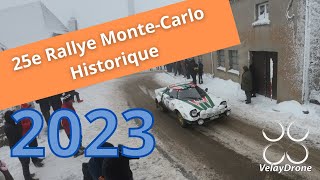 25e Rallye Monte‑Carlo Historique LachampRaphaël SaintAgrève et SaintBonnetleFroid [upl. by Hamachi775]