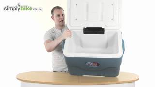 Coleman 50 Quart Xtreme Wheeled Cooler  wwwsimplyhikecouk [upl. by Nawk]