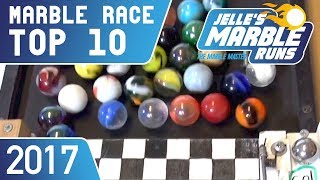 TOP 10 Marble Racing Videos 2017 [upl. by Rem]