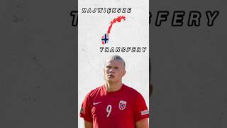 Największe NORWESKIE transfery 🇳🇴 shorts piłkanożna sport [upl. by Acinaj]