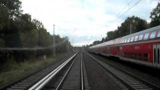 Führerstandsmitfahrt SBahn Berlin Karlshorst  Köpenick Wendeanlage [upl. by Nosahc897]