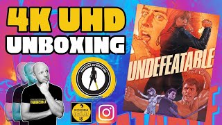 UNDEFEATABLE  Vinegar Syndrome 4K UHD Unboxing amp Review [upl. by Adle]