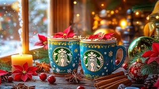 【作業用 BGM スターバックス】木曜日のカフェ  Starbucks Background Soothing Music ☕ スタバの11月のおすすめミュージック  心地よい冬のジャズ音楽 [upl. by Nannarb]