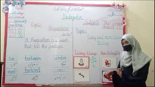 kindergarten  kidlings club  world around us  living and non living things [upl. by Scotti]