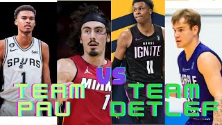 NBA RISING STAR TEAM PAU VS TEAM DETLEF LIVE SCORE  NBA ALLSTAR2024 [upl. by Harri379]