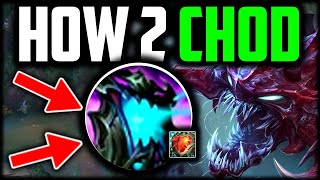 CHOGATH IS TOO THICK TO HANDLE  How to ChoGath amp CARRY for Beginners  Best BuildRunes Season 14 [upl. by Repohtsirhc616]