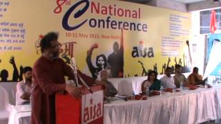 Comrade Dipankar on AISA Model of Political Intervention [upl. by Kassi]