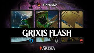 🔵⚫🔴 GRIXIS CONTROL  Standard 2022  MTG Arena [upl. by Cirdor]