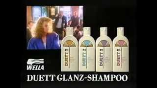 Wella Duett GlanzShampoo Werbung 1986 [upl. by Bennion352]