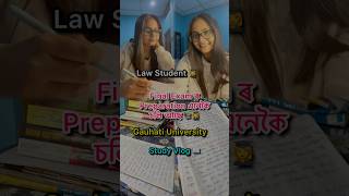 Final Exam Preparation🥲Law Student👩‍🎓shorts study viral assam assamesestudy shortsfeed [upl. by Tnecnev]