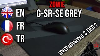 Zowie GSRSE GRIS Mousepad Review on CS2  Valorant FRTREN [upl. by Catha]