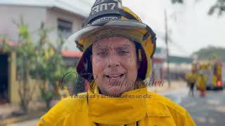 Incendio consume cuatro viviendas en Hatillo Falta de agua complica labor de Bomberos [upl. by Naryt848]