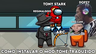 COMO INSTALAR O MOD TOHE NO AMONG US [upl. by Drews808]