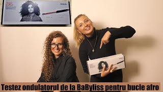 Unboxing amp Review ONDULATOR BUCLE AFRO C449E BaByliss [upl. by Murton]