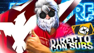 FREE FIRE EN DIRECTO  RANKEANDO A GRAN MAESTRO JUGANDO CON SUBS  SALAS CON DIAMANTES [upl. by Nadia48]