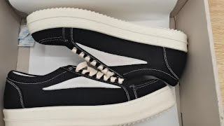 Rick Owens DRKSHDW Vintage Sneaks [upl. by Barnabe601]