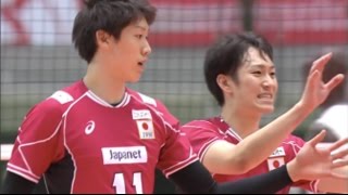 石川祐希柳田将洋Japan vs Venezuela Olympic Qualifier Every point by Masahiro Yanagida and Yūki Ishikawa [upl. by Llenrac]