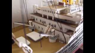 Revell1400 Model Titanic With Lights [upl. by Acira]