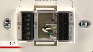 Honeywell DIY Wi Fi Thermostat Wiring and Installation US and Canada [upl. by Oicnecserc]