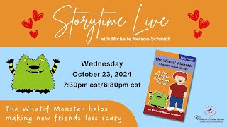 Storytime Live with a New Friend for Jonathan James [upl. by Trula]