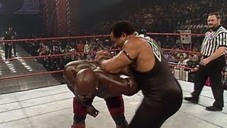 WWE Hall of Fame Faarooq Ron Simmons defeats arch [upl. by Kotta583]