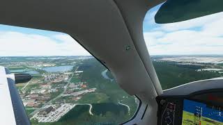 ILS Approach 08R EDDM Daher TBM 930  MSFS 2020 [upl. by Adrahs]