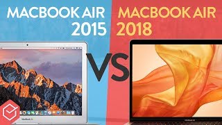 Macbook Air 2015 vs Macbook Air Novo  2018 [upl. by Odella]