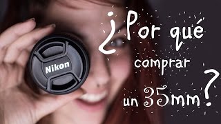 ¿Por qué comprar un 35mm  REVIEW NIKON [upl. by Llewen401]