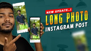 How to upload long photo in Instagram TAMIL upload full size photo in Instagram PhotographyTamizha [upl. by Badger]