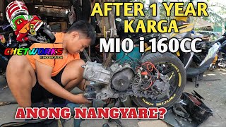 SULIT NA KARGA MIO I160CC BUILD BY CHETWORKS OFFICIAL [upl. by Pass441]